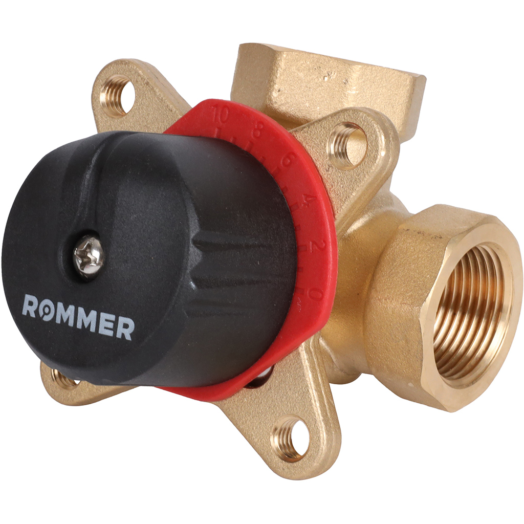 Смесительный клапан 3-х ходовой ROMMER RVM-0003 3/4 KVs 6,3 купить с доставкой по РФ