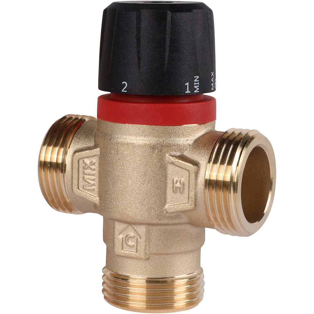 Термостатический смесительный клапан ROMMER RVM-0231 1 KVs 2,5