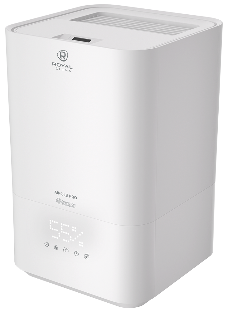 Ультразвуковой увлажнитель ROYAL CLIMA серии AIROLE Pro RUH-ARP400/5.0E-WT купить с доставкой по РФ