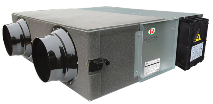 Компактная приточно-вытяжная установка ROYAL CLIMA SOFFIO UNO RCS-1250-U