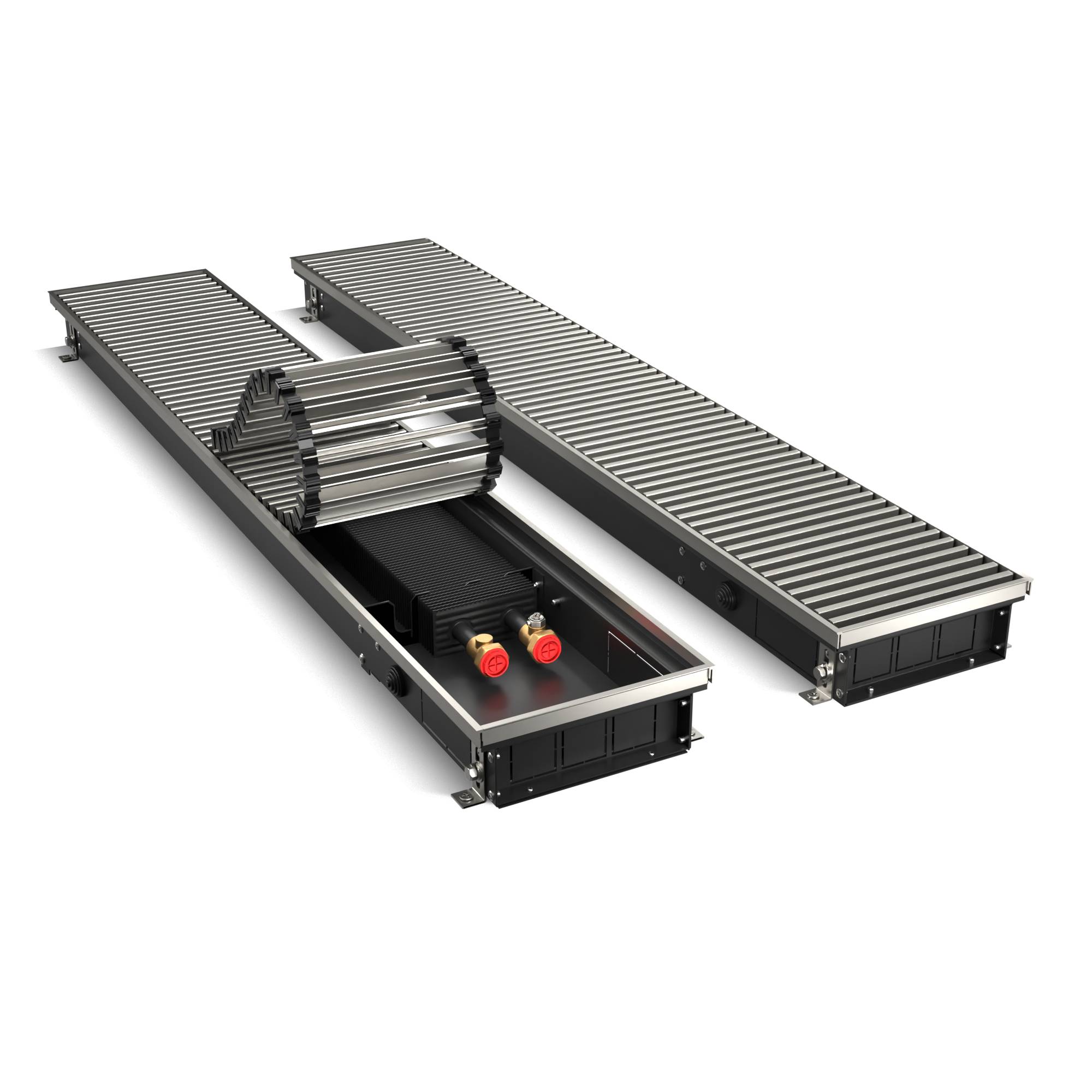Конвектор внутрипольный Royal Thermo ATRIUM-75/200/500-DG-U-NA