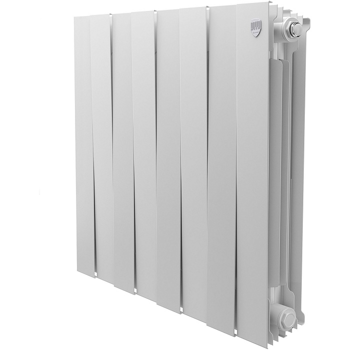 Радиатор биметаллический секционный Royal Thermo Bianco Traffico 500/100/6 боковое подключение цвет