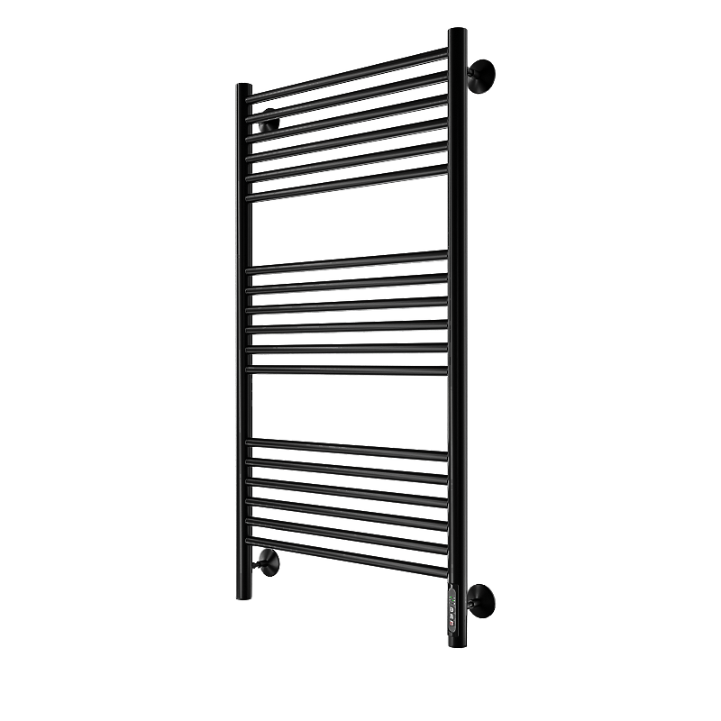 Полотенцесушитель Royal Thermo Casa black П18 500х1000 электро (встроен. диммер)