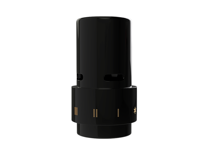 Термоголовка Royal Thermo жидкостная Design Click черный
