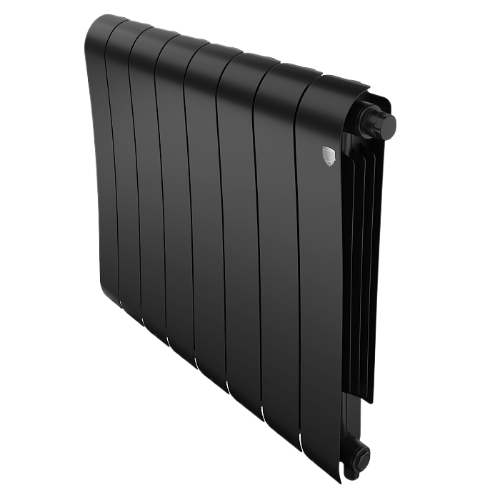 Радиатор биметаллический Royal Thermo Infinity 500 Noir Sable VR80 - 4 секц.