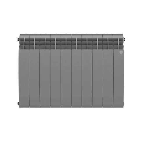 Радиатор биметаллический Royal Thermo Infinity 500 Silver Satin - 10 секц.