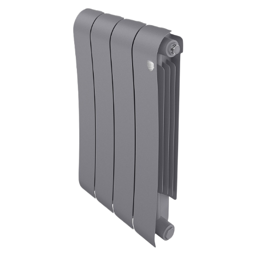 Радиатор биметаллический Royal Thermo Infinity 500 Silver Satin - 4 секц.