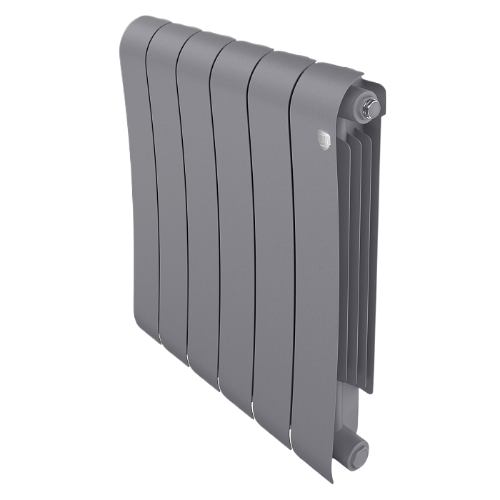 Радиатор Royal Thermo Infinity 500 Silver Satin VR80 - 6 секц. купить с доставкой по РФ