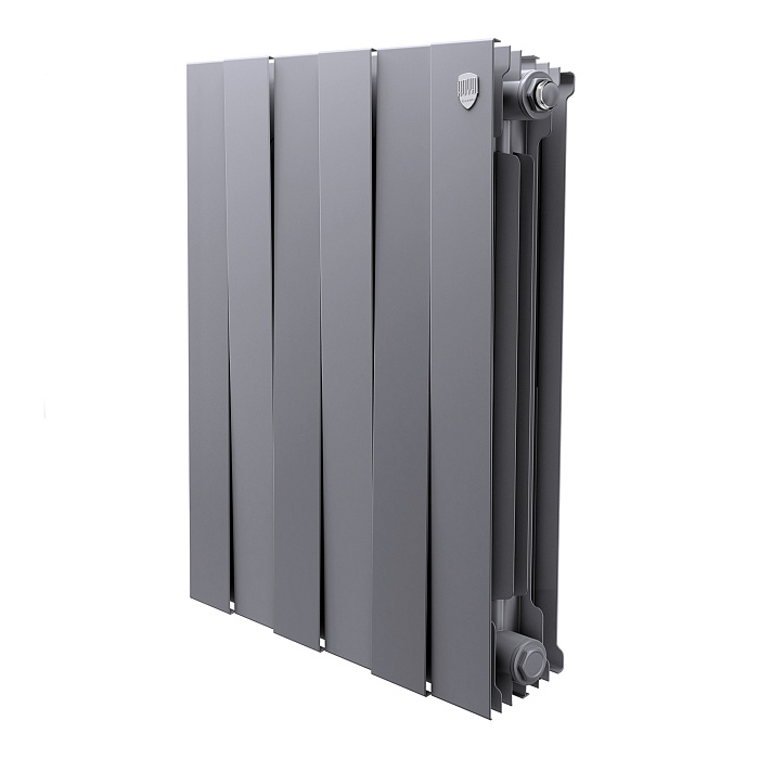 Радиатор Royal Thermo Piano Forte 500/Silver Satin 500/6 секций