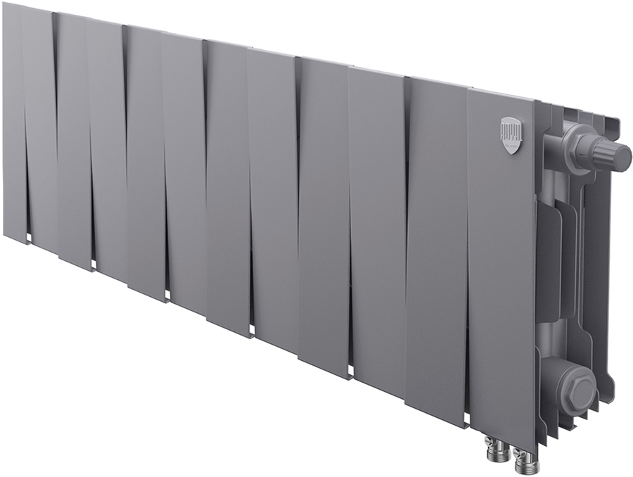 Радиатор Royal Thermo PianoForte 200 Silver Satin VDR80 - 12 секц.