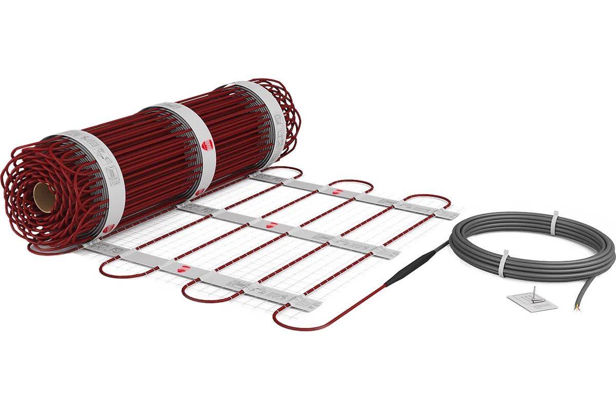 Комплект теплого пола Royal Thermo EasyFix Mat RTEM 2-180-0,5 с терморегулятором Basic заказать со складов по всей России