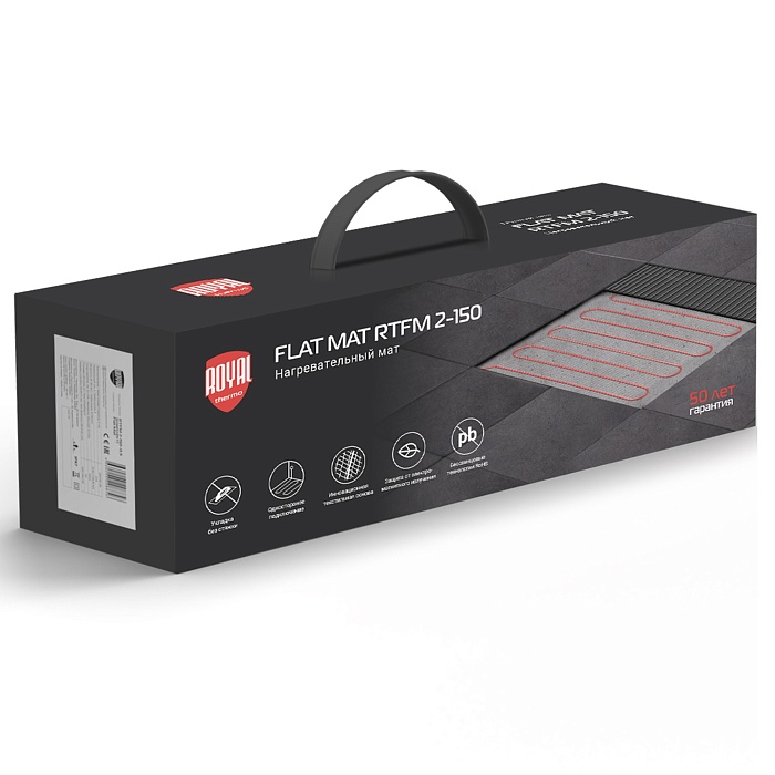 Комплект теплого пола Royal Thermo Flat Mat RTFM 2-150-0,5 купить по цене 4690 руб.