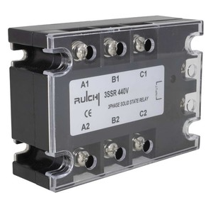 Твердотельное реле RUICHI 3SSR 440V 10A (Z)D1 (4-16v)