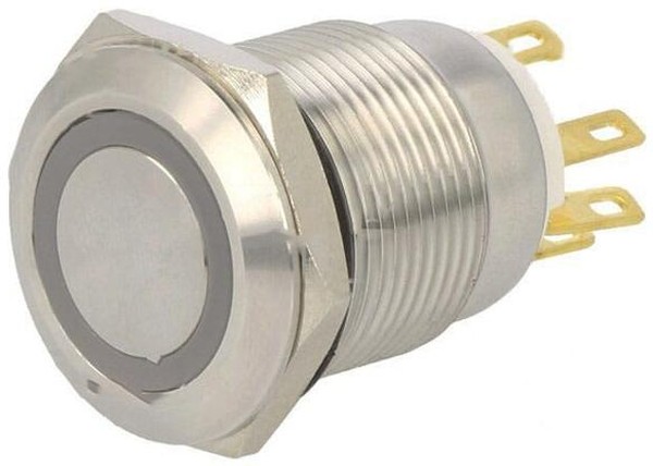 Кнопка антивандальная RUICHI LAS1-AGQ-11ZD/G/N on-on купить с доставкой по РФ