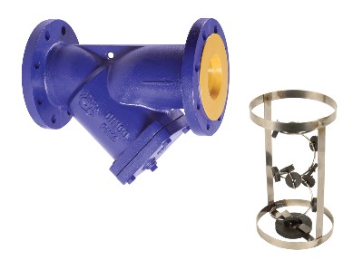 Фильтр сетчатый Rushwork 601 DN250 PN16 фланцевый с магнитной вставкой
