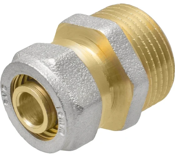 Фитинг RVC МУФТА М/П соединитель Ду-16*3/4" н/р RVC /00657