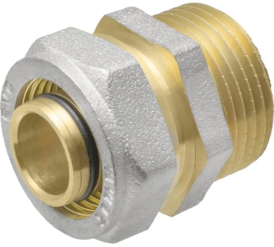 Фитинг RVC МУФТА М/П соединитель Ду-26*1,0" н/р RVC /00664