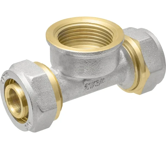 Фитинг RVC ТРОЙНИК М/П Ду-20*3/4 в/р RVC 00713