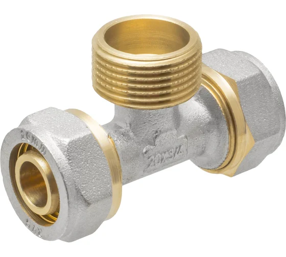 Фитинг RVC ТРОЙНИК М/П Ду-20*3/4 н/р RVC 00723