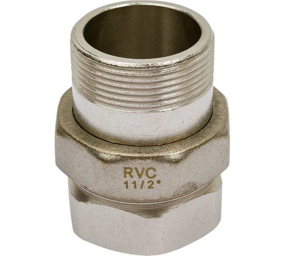 Фитинг RVC АМЕРИКАНКА в/н прямая ф 1.1/2" 00878