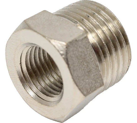 Фитинг RVC ФУТОРКА ник. 1/2"- 1/4" Н-В для маном.