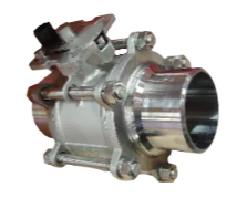 Кран шаровой приварной Сага DN 10 (3/8") (17,2мм) AISI316 купить с доставкой по РФ