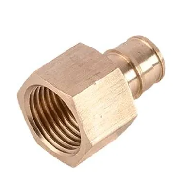 Переходник 16-1/2", Sanext Lite, надвижная гильза-резьба, вн., латунь