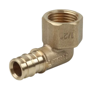 Угольник-переходник с внутренней резьбой Sanext, латунь 20 - G 1/2" Lite
