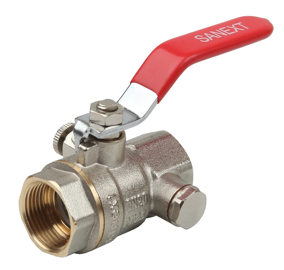 Шаровой кран SANEXT для подкл. имп. трубки SM Ду 20, ВР 3/4"