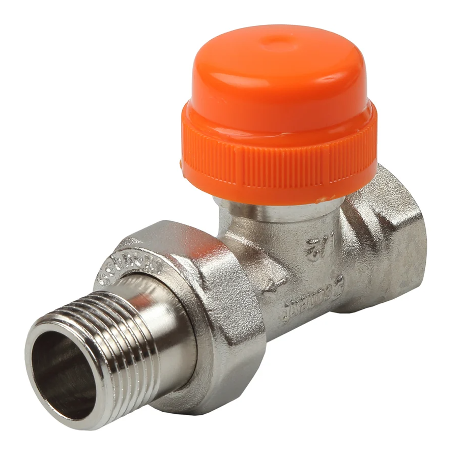 Клапан радиаторный термостатический Sanext RV2, 1/2"х1/2", прямой