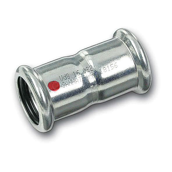 Муфта Sanha 24000 DN18-18 пресс сталь оцинкованная
