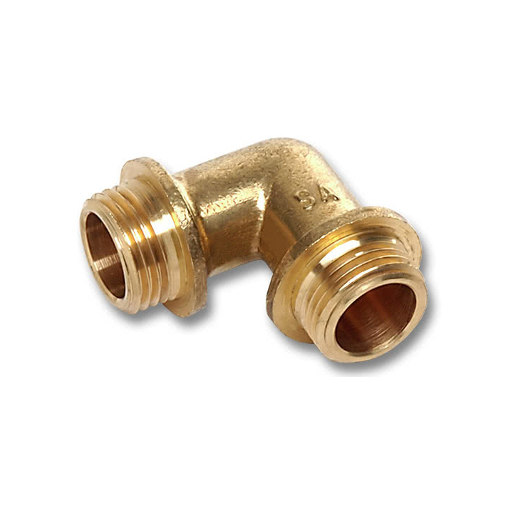 Угол 90° Sanha 611  3/4" наружная резьба латунь