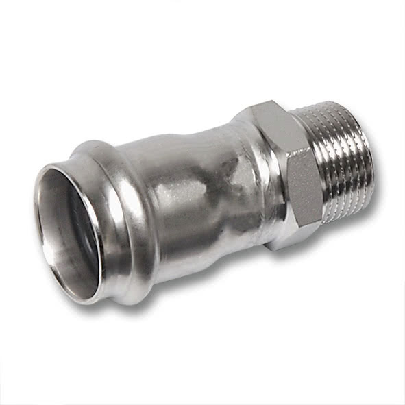 Ниппель переходной Sanha NiroSan 9243G DN88,9x3" ВПр-НР
