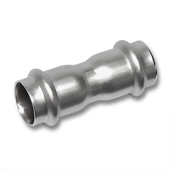 Муфта Sanha NiroSan 9270 DN42-42 пресс-пресс сталь нержавеющая