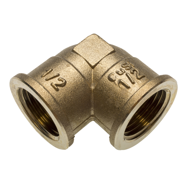 Угольник Sanha 3000 90° 3/4"-3/4" внутренняя резьба бронза
