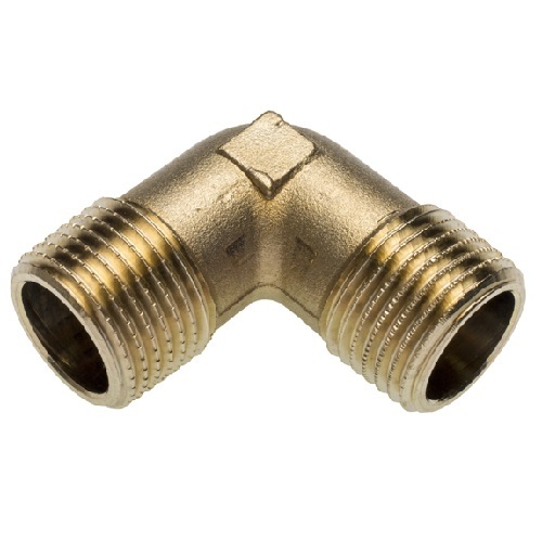 Угольник Sanha 3000 90° 1/2"-1/2" наружная резьба бронза