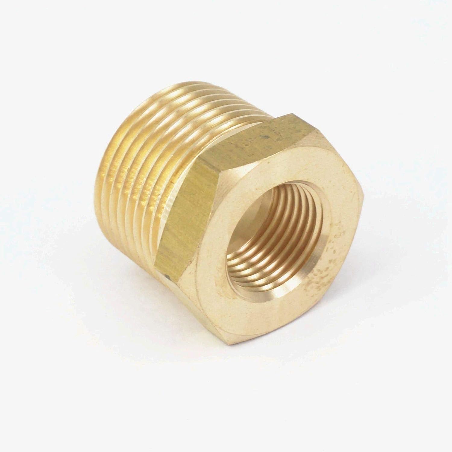Футорка Sanha 3241 1"-1/2" резьба-резьба НР-ВР бронза