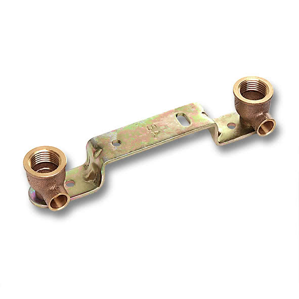 Водорозетка Sanha SA 4976 DN15-1/2" пайка-резьба внутренняя бронза двойная