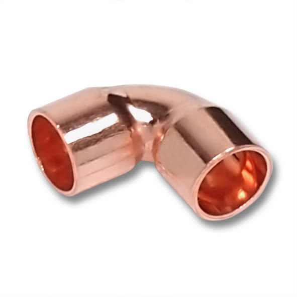 Отвод 90° Sanha 5000 DN22-22 пайка-пайка медь однораструбный