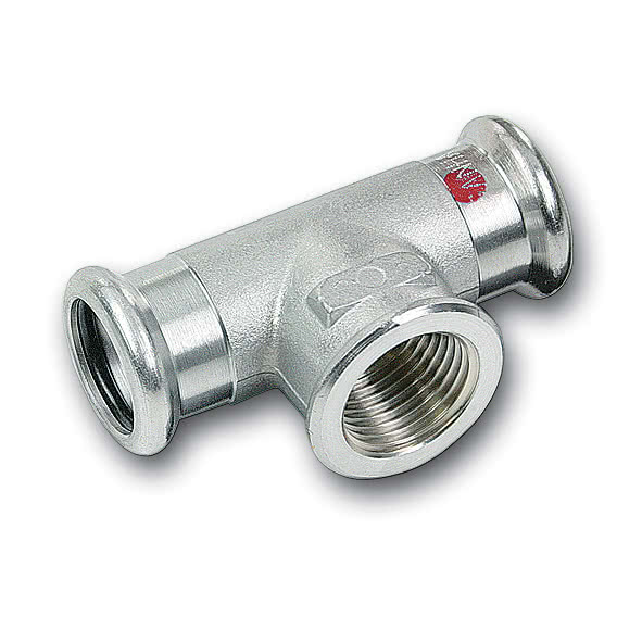 Тройник Sanha DN18x1/2"x18 ВПр-ВР-ВПр