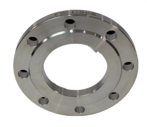 Фланец плоский нерж 150-10 AISI 304 8х22мм 01-1-B