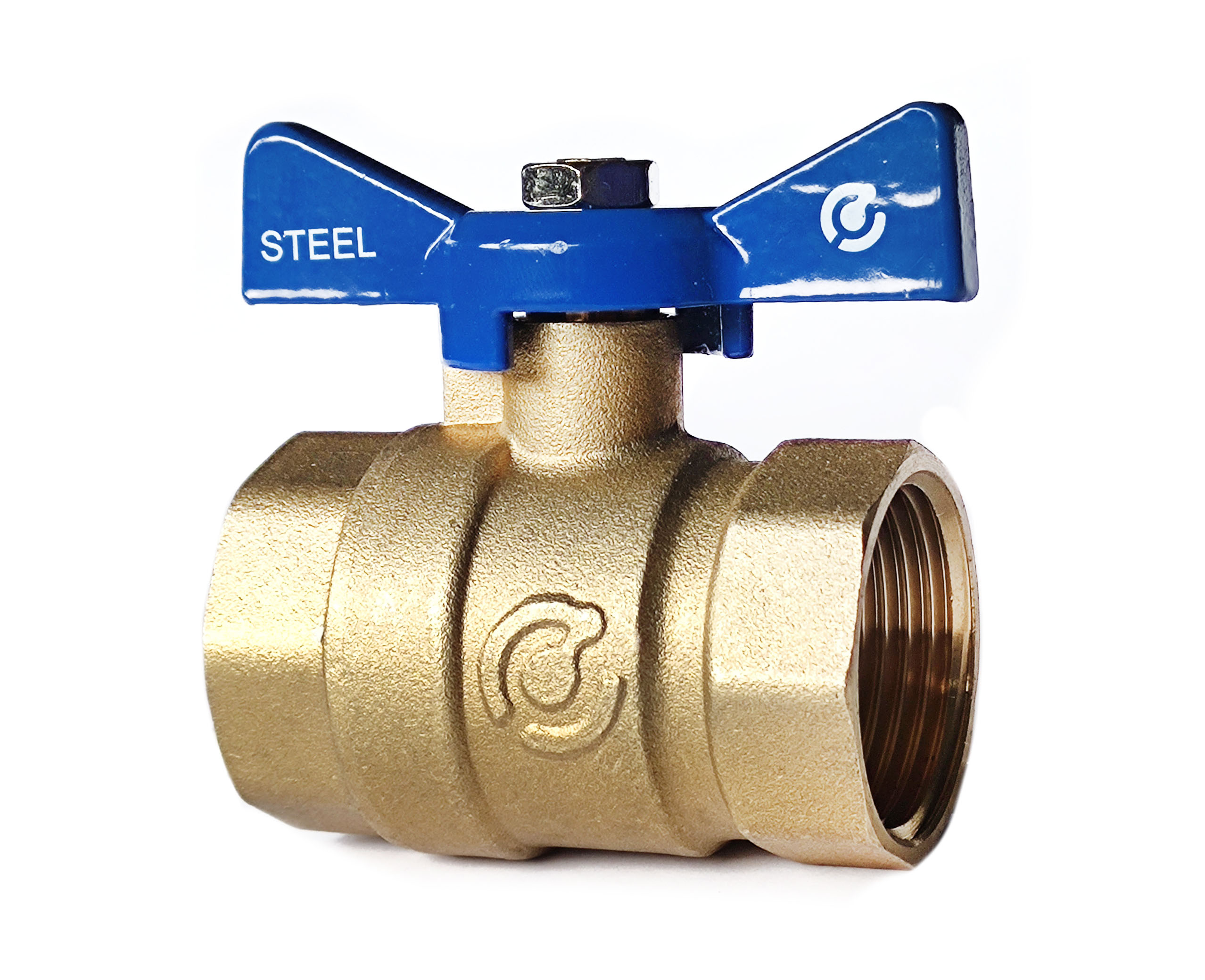 Кран шаровой SANTREK AQUA Steel 1/2" г/г баб купить с доставкой по РФ