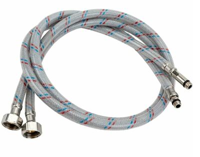 Подводка к смесителю SANTREK AQUA NYLON (нейлон) 100см M10х18 (КОРОТКАЯ) купить с доставкой по РФ