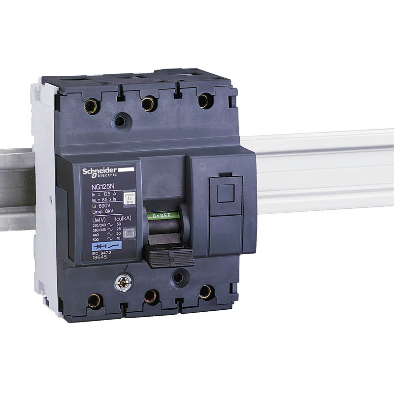 Автоматический выключатель 3-полюсный Schneider Electric Acti9 3Р 63А 63А 25kA хар-ка C купить с доставкой по РФ