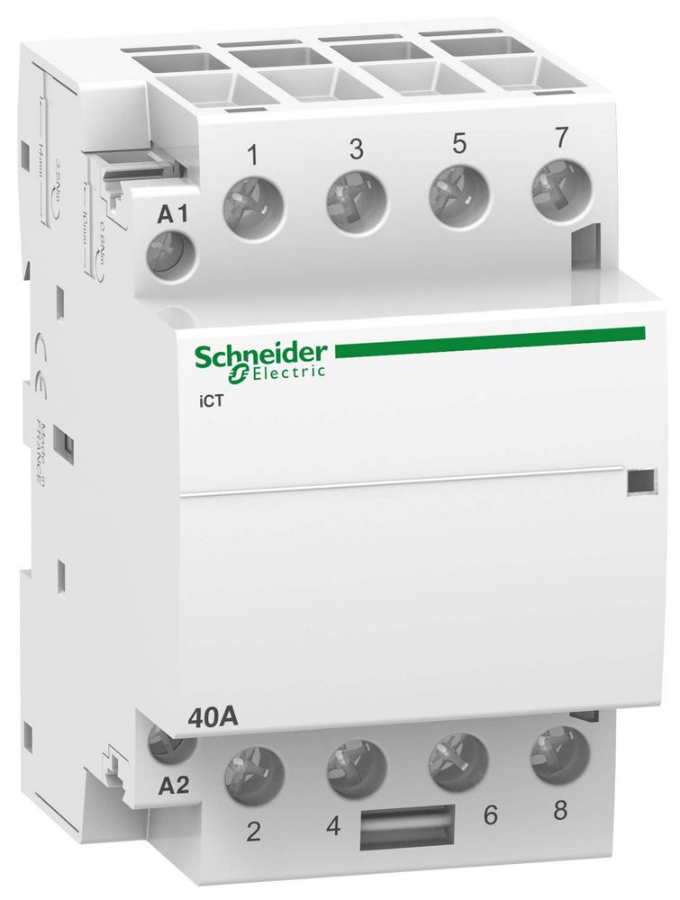 iCT Модульный контактор 40A 4НО 220/240В АС Schneider Electric