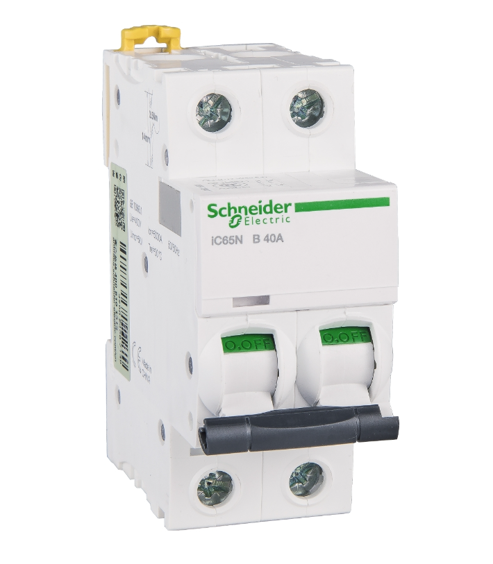 Автоматический выключатель Schneider Electric iC65N 2P 40A А 6кА (хар-ка B) 