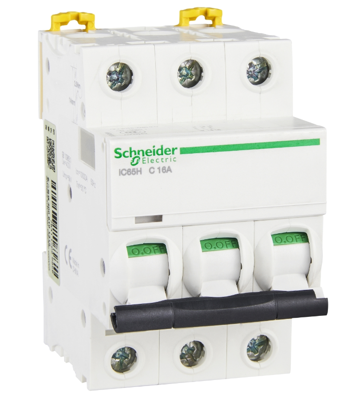 Автоматический выключатель Schneider Electric iC65H 3P 16А 10кА (хар-ка C) купить с доставкой по РФ