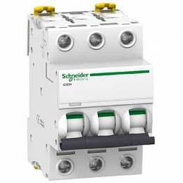 Автоматический выключатель Schneider Electric iC60N 3-полюсный 1А 6кА