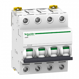 Автоматический выключатель Schneider Electric iC60N 4-полюсный 10А