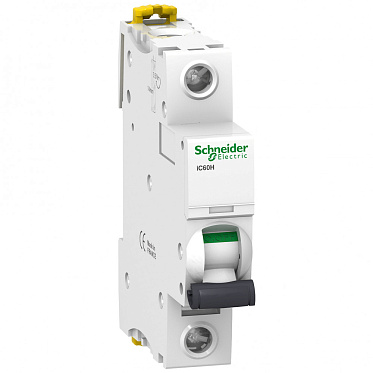 Выключатель автоматический Schneider Electric  Acti9 модульный 1п D 6А 6кА iC60N SchE
